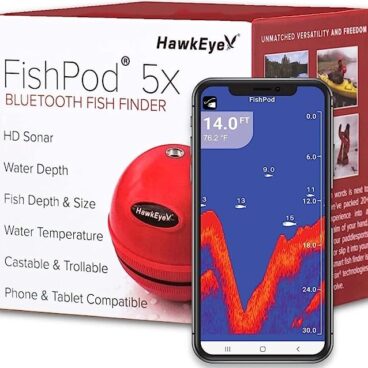 FishPod® 5X Bluetooth Fish Finder